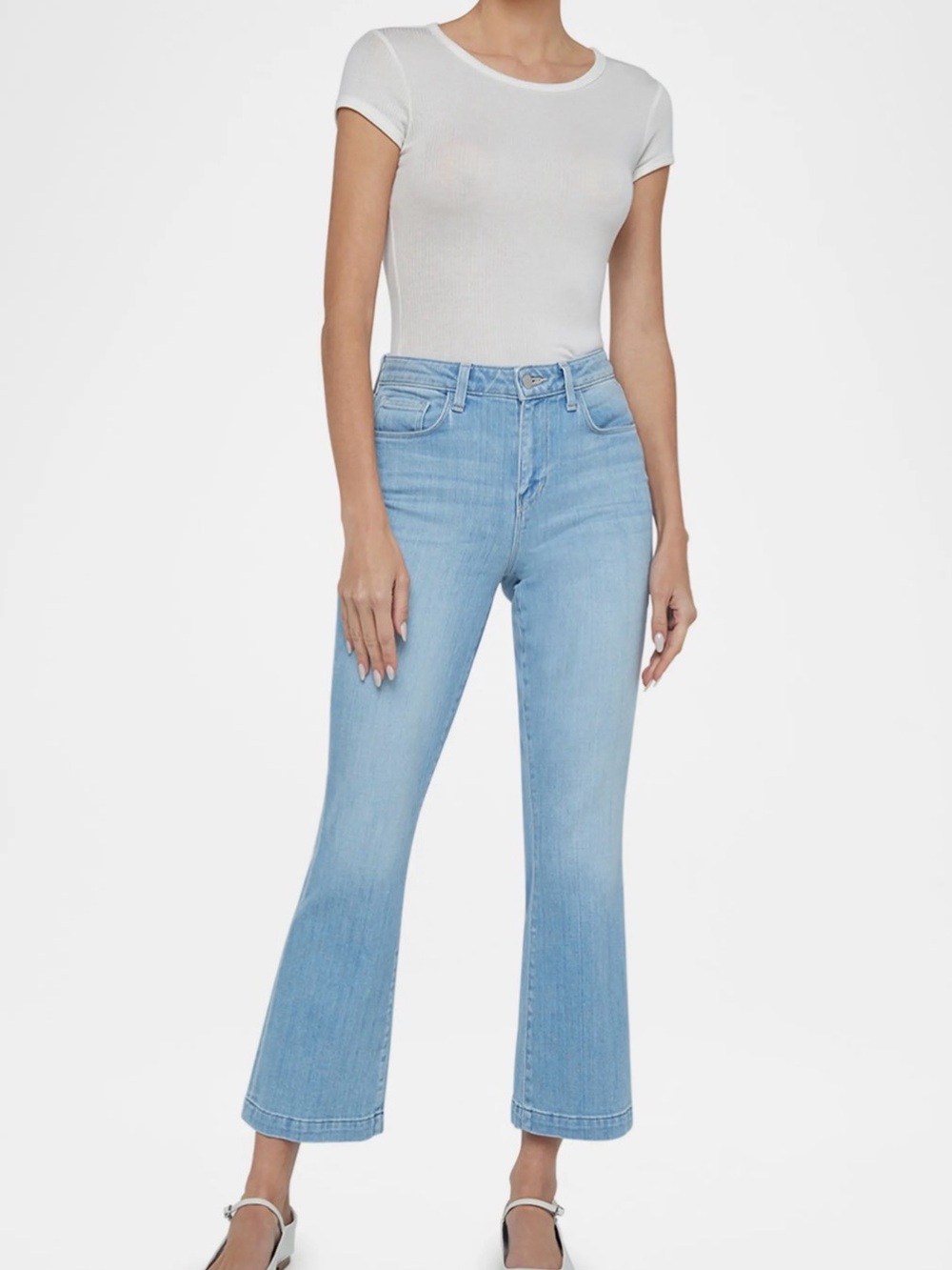 L’AGENCE Ali slim flare jeans Cordero size 26
